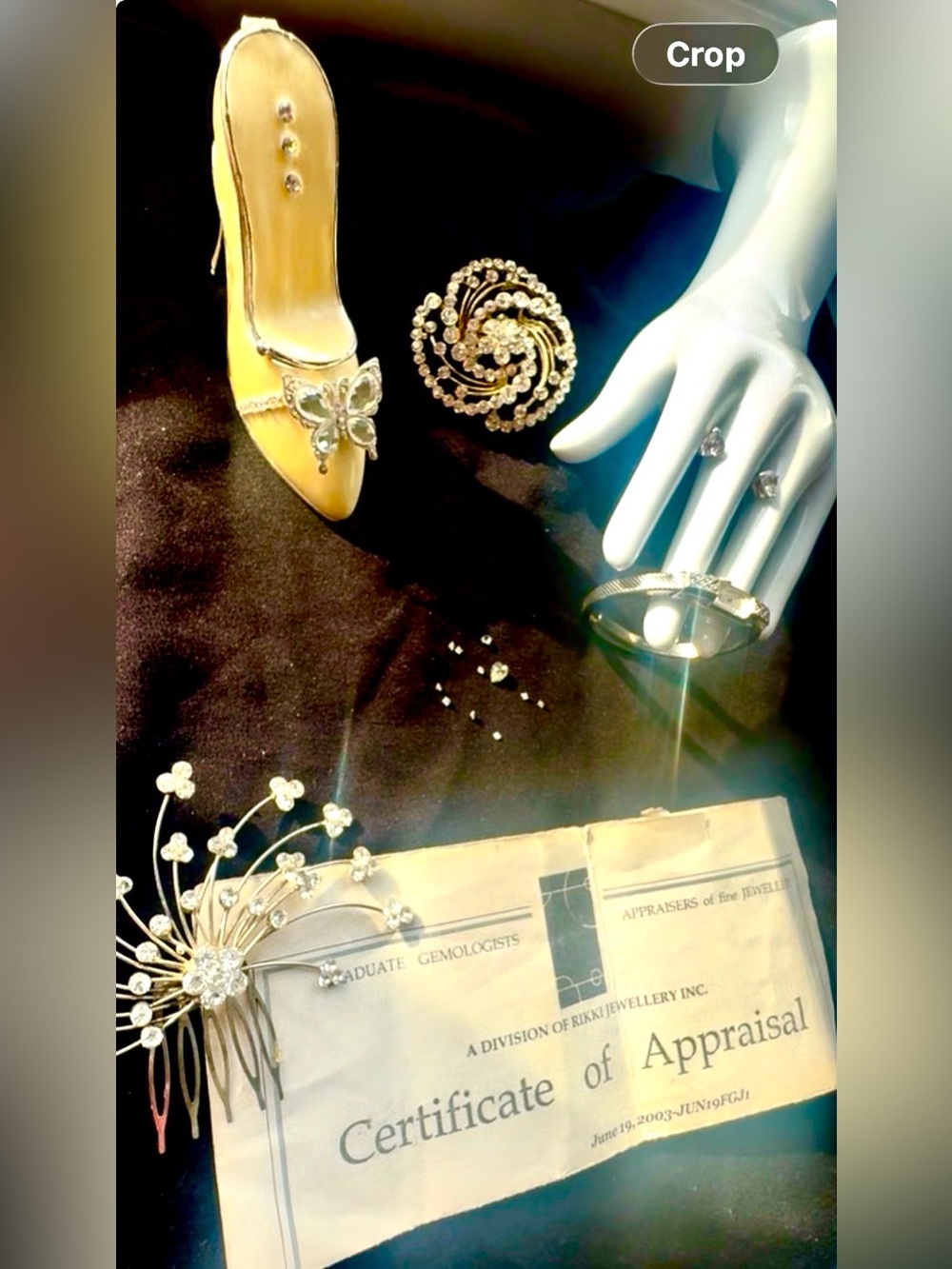Vintage wedding luxury gift.